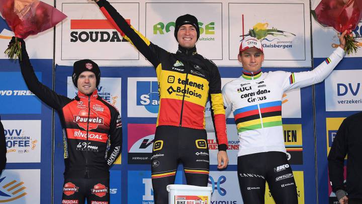 Toon Aerts pone fin a la racha de 35 victorias de Van der Poel