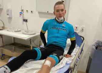 Dos ciclistas de Astana, atropellados en Altea