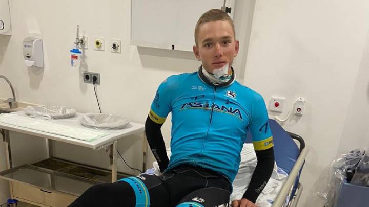 Dos ciclistas de Astana, atropellados en Altea