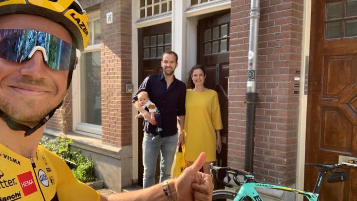 Groenewegen, repartidor durante la cuarentena