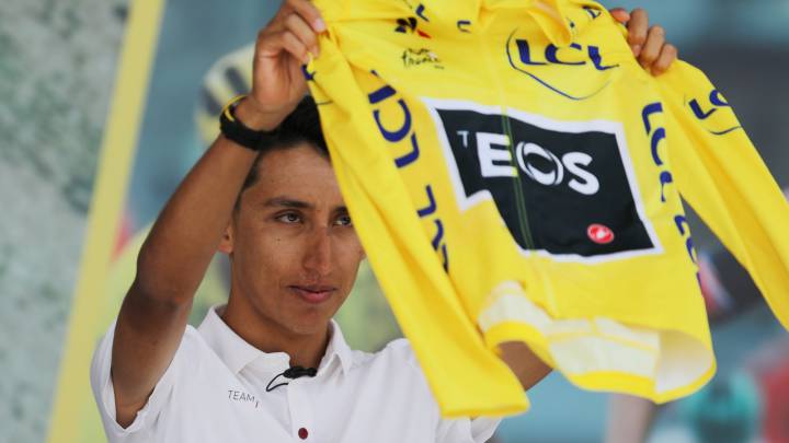 Bernal subasta premios de su Tour con fines solidarios