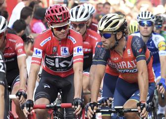 Froome y Nibali, cara a cara en la ascensión al Stelvio