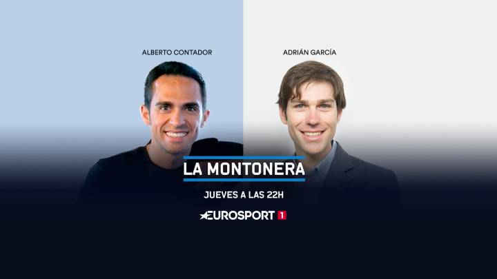 Alberto Contador y Adrián García hablan sobre Egan Bernal en 'La Montonera', de Eurosport.