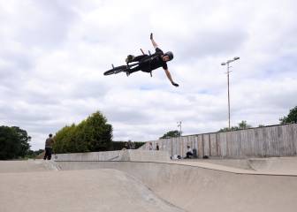 Espectacular vuelo de Declan Brooks en BMX