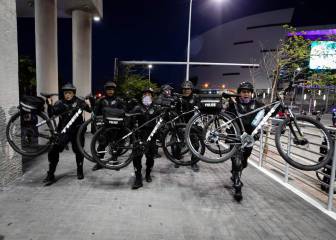 Fuji no venderá bicicletas a la policía tras usarlas como armas en las protestas de EEUU