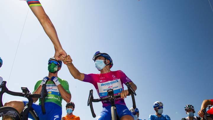 Evenepoel vs Lagunas de Neila