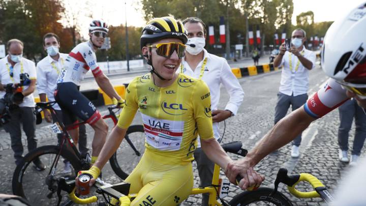 Pogacar: "Era feliz acabando 2º, este deporte es alucinante"