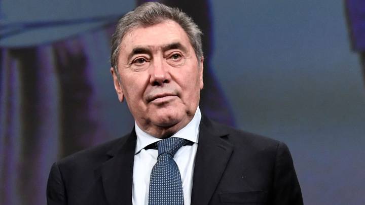 El exciclista y pentacampeón del Tour de Francia Eddy Merckx.