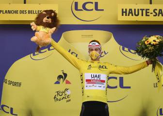 Pogacar se une al club de Gimondi, Indurain y Bernal
