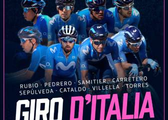 Movistar presenta su equipo para el Giro en busca de etapas