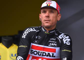 Gilbert no irá a Flandes y París-Roubaix tras su caída en el Tour