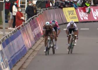 Alaphilippe casi repite blooper: ¡volvió a hacer la misma!
