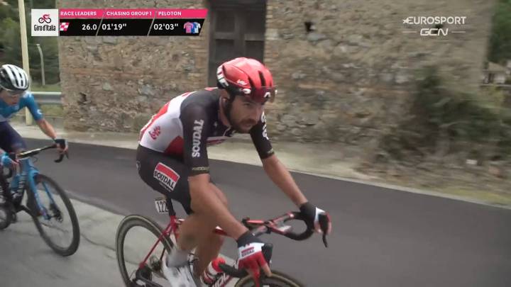 Thomas de Gendt, durante una etapa del Giro de Italia.