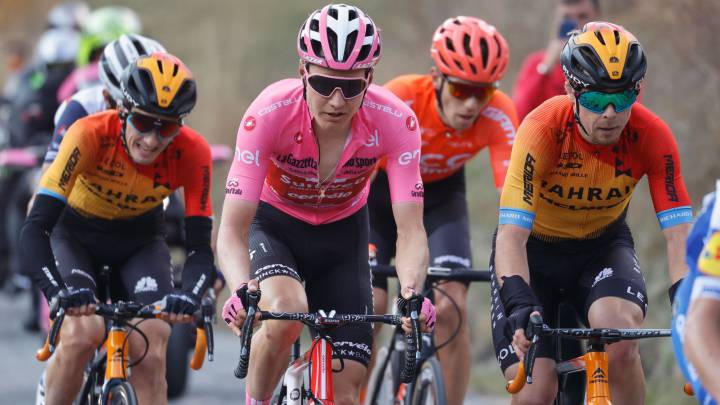 Los españoles en el Giro: Bilbao, sin fuerzas para el podio