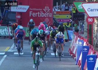 El 'hachazo' de Roglic para ganar la etapa y ponerse líder que ha hecho alucinar a Contador