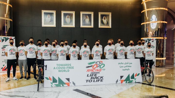 Lefevere: "La vacuna no hará ir más rápido al equipo UAE"