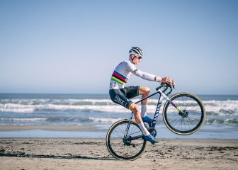Van der Poel se prepara el Mundial en Castellón