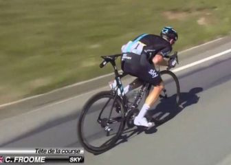 Protesta por la prohibición de la 'postura Froome'