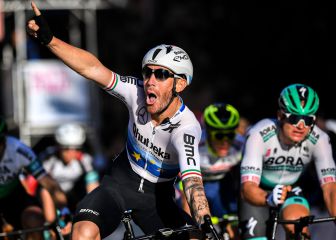 Nizzolo brilla en una carrera de supervivencia en Almería