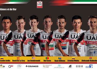 David de la Cruz, líder del UAE para el Tour de los Alpes y Var