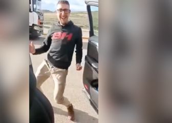 La Vuelta invita al Burgos y cae celebración de época: el baile de Madrazo triunfa en la red