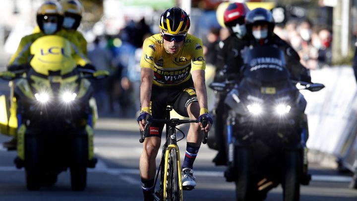 Roglic, tras su lesión: "Cometí errores y estoy decepcionado"