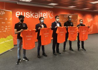 Euskaltel presenta su equipo para la Vuelta al País Vasco