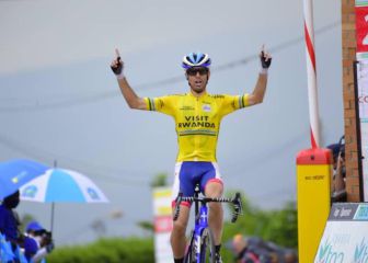 Doblete de Cristian Rodríguez en Ruanda: etapa y general