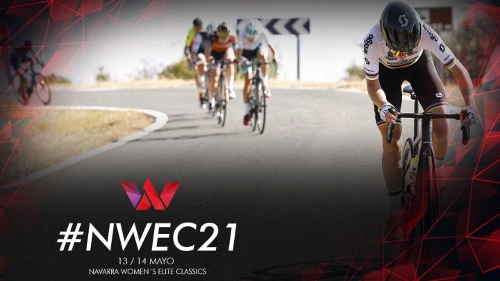 Cartel promocional de la Navarra Women's Elite Classic 2021.