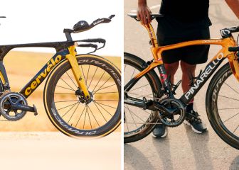 Las bicis especiales de Roglic y Carapaz para La Vuelta