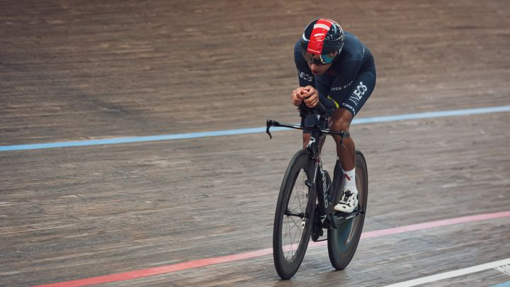 Bernal trabaja en la crono
