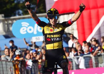 Roglic y Pogacar, azote del esprint