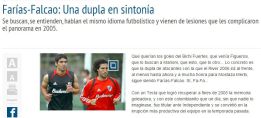 El 'Tecla' Farías y Falcao la fórmula Fa-Fa de River y Porto