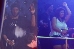 Ronaldinho vuelve a la fiesta en un bar de Cancún