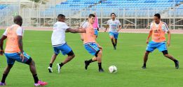 La Selección Colombia entrena por primera vez en Abu Dhabi