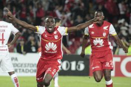 Santa Fe con el último aliento vence 1-0 al Inter en Bogotá