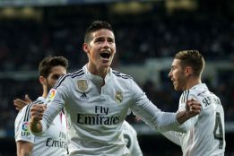 Seis meses después, James regresa a la Champions League
