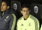 Rafa Benítez borra a James, no le da minutos ante el Valencia