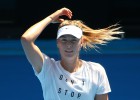 Calor y exhibición previo al comienzo del Australia Open