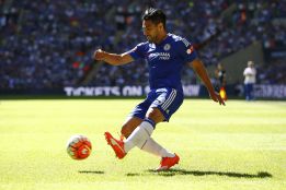 Falcao con la camiseta del Chelsea