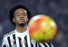 Cuadrado con la Juventus de Turín