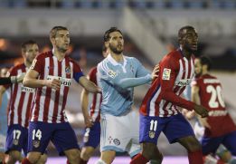 Jackson Martínez frente al Celta de Vigo