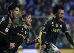 Cuadrado estelar: gol y triunfo seguido número 14 para la Juve