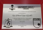 Santa Fe homenajea a Seijas por el 11 ideal de América