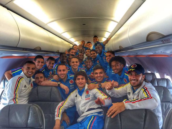 Selección Colombia viaja a La Paz para enfrentar a Bolivia