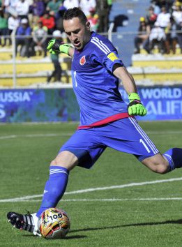 David Ospina preocupa a Inglaterra por su posible lesión