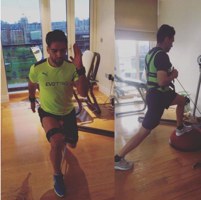 Falcao apura su regreso: entrena duro en casa sin perder tiempo