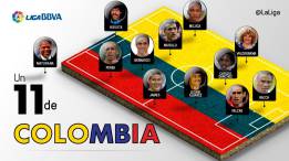 James y Falcao, en el 11 ideal de Colombia en la Liga BBVA