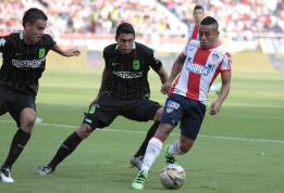 Junior y Nacional empatan en el partido del año en la Liga