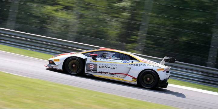 Piloto William Barbosa compite en el Blancpain Super Trofeo